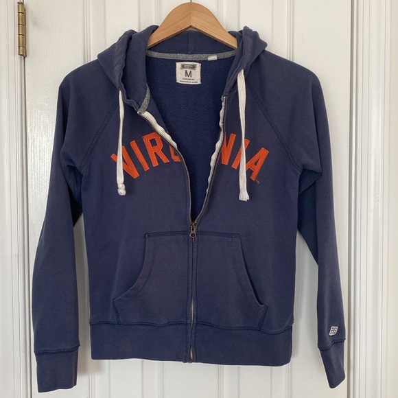 Navy Blue Women’s Virginia Zip-up jacket - Picture 2 of 6